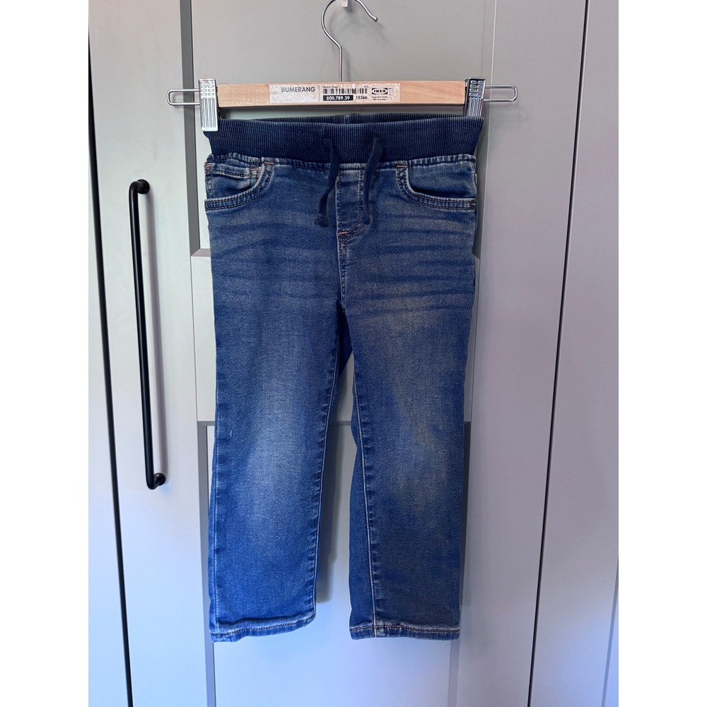 Toddler Baby Gap Slim 3T Pull on Sweatpant Jeans